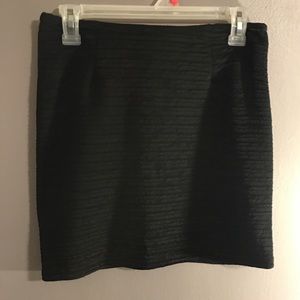 Forever 21 - Black Rouged Mini Skirt